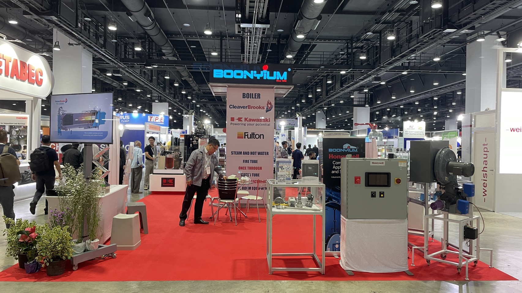 บูธบุญเยี่ยมและสหายในงาน Boilex Asia and Pumps and Valves Asia 2026 ภาพที่ 2