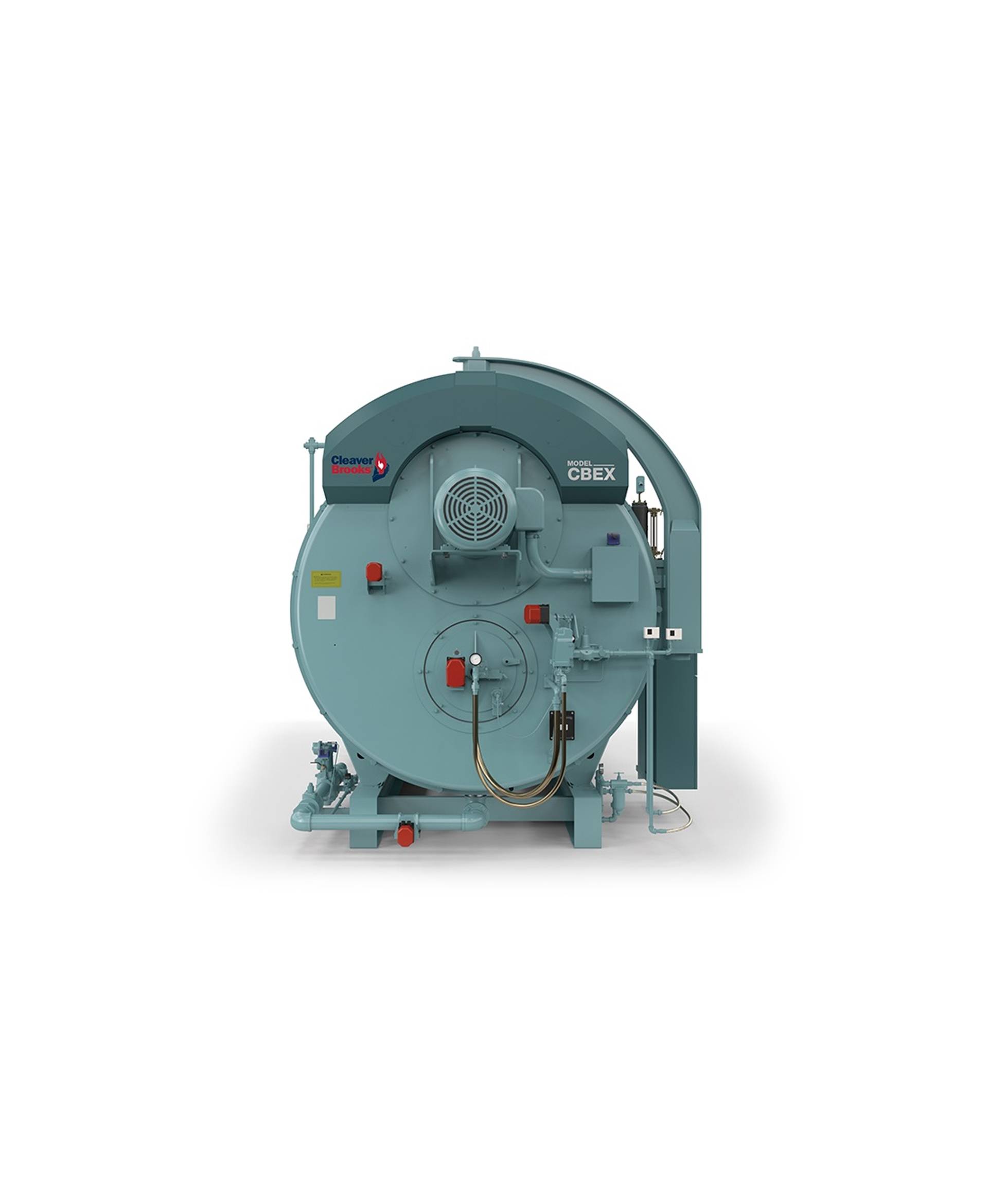 CBEX Firetube Boiler Model CBEX-2D-700-250-150ST-60PPM, 250HP 150PSI NG FIRED NOx 60PPM