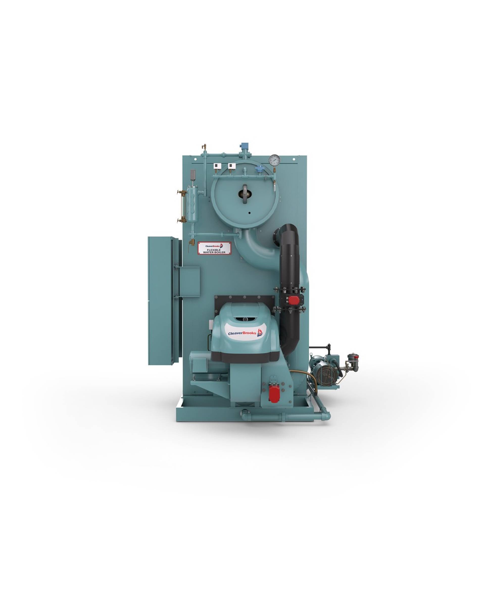 FLX Watertube Boiler Model FLX-JT-700-300-1510ST, 75HP 150PSI NG FIRED