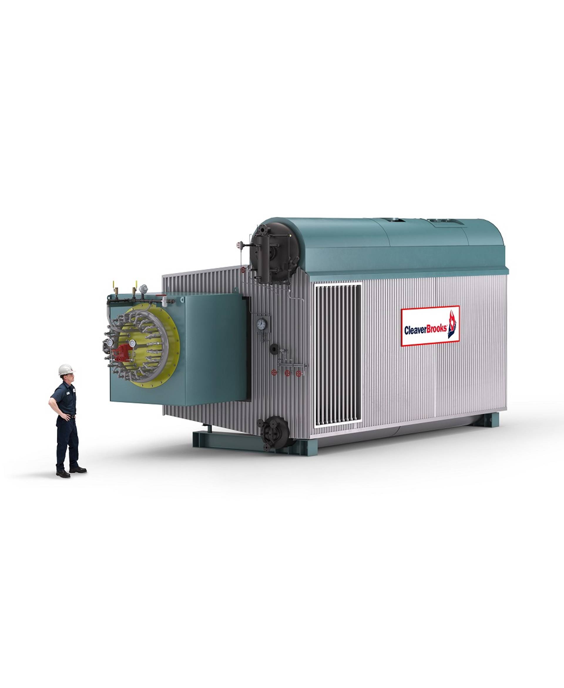 D-Type Watertube Boiler Model NB-200D-40, 15TPH 450PSI NG FIRED